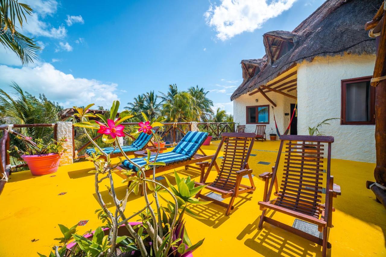 Casa Luz Beach Front Holbox Villa Exterior photo